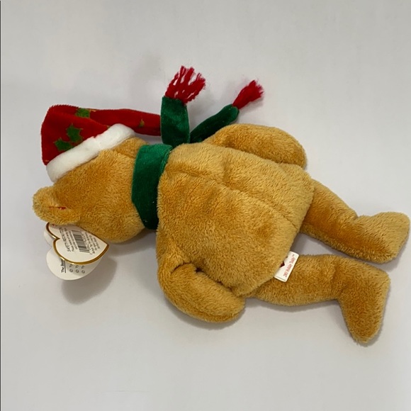 Christmas 2003 TY Beanie Baby Bear with tag - Picture 2 of 5